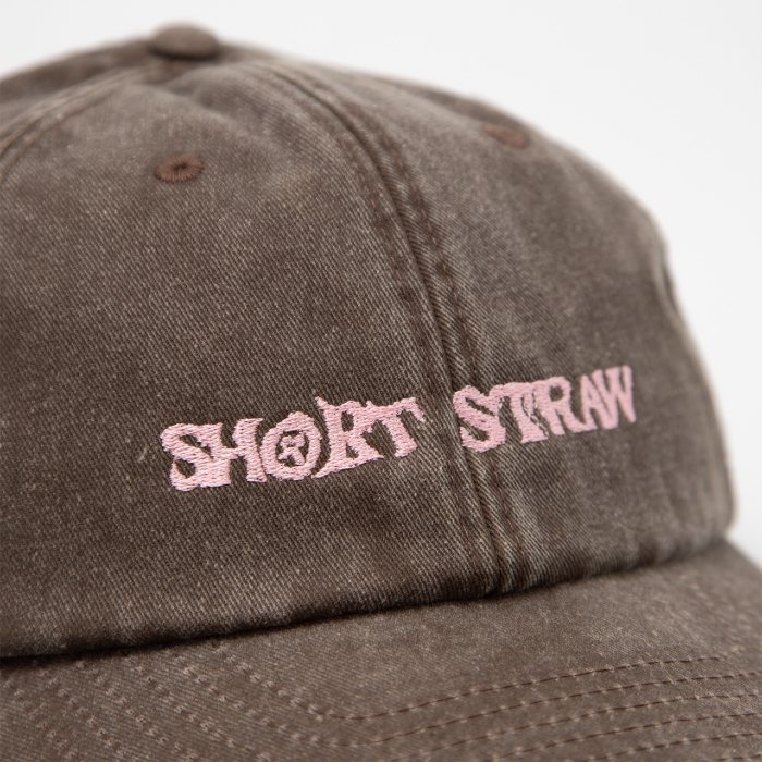 Short-Straw-Skateboards-Logo-Strapback-Cap-Faded-Pink-C