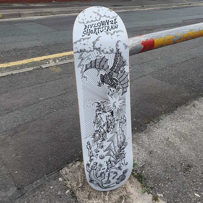 Short-Straw-x-Division-24-Skateboard-Deck-Various-Sizes-A