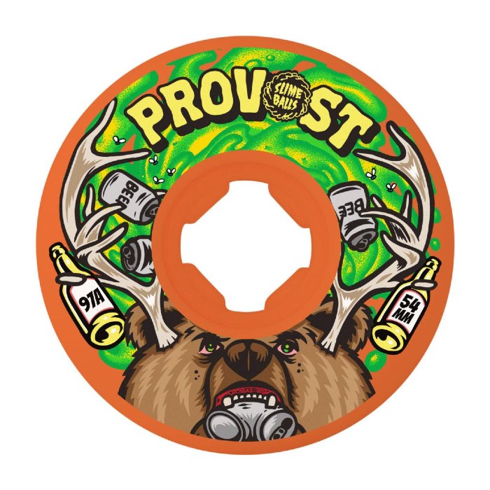 Slime Balls - Colin Provost Beer Guest - Wheels 54mm / 97a Orange