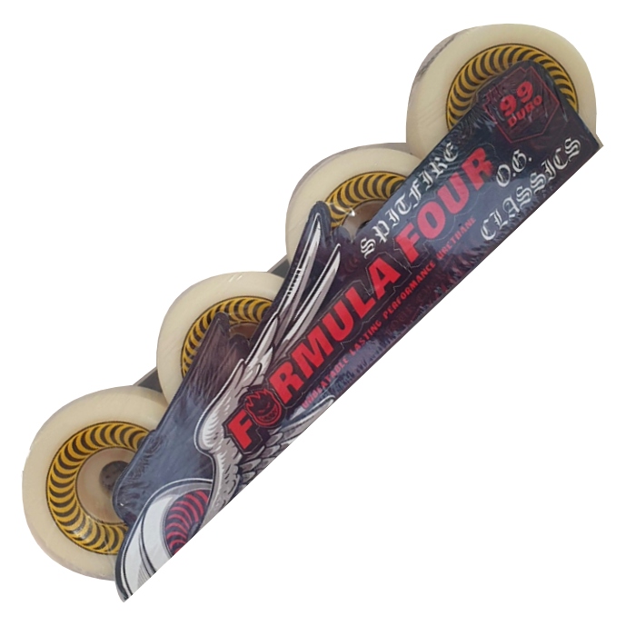 Spitfire Wheels - Formula Four OG Classics - Skateboard Wheels - 55mm / 99du