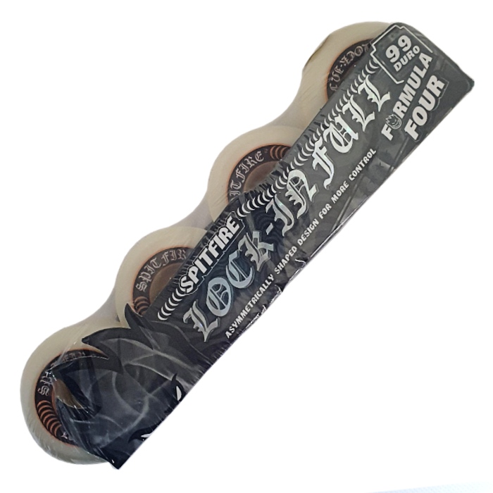 Spitfire Wheels - Formula Four - Skateboard Wheels - 54mm / 99du Lock-Ins Full