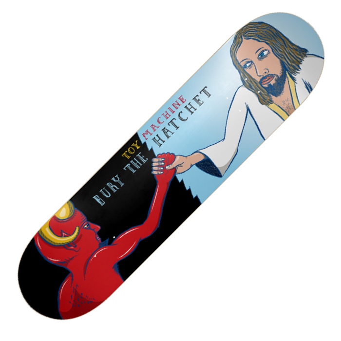 Toy Machine - Bury The Hatchet - Skateboard Deck 8.50