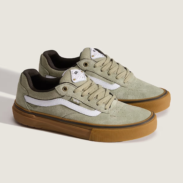 Vans - Kyle Walker - Skate Shoes - Light Green / Gum