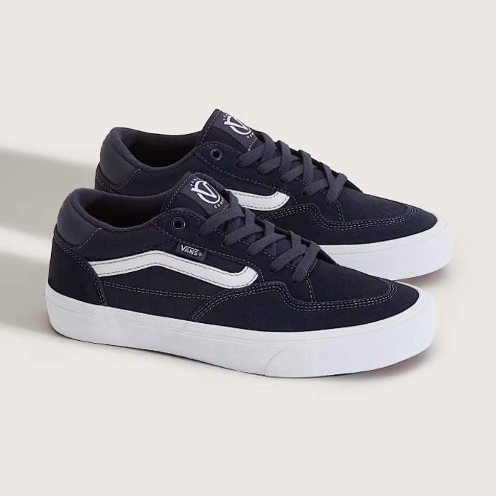 Vans - Rowan - Skate Shoes - Navy / White