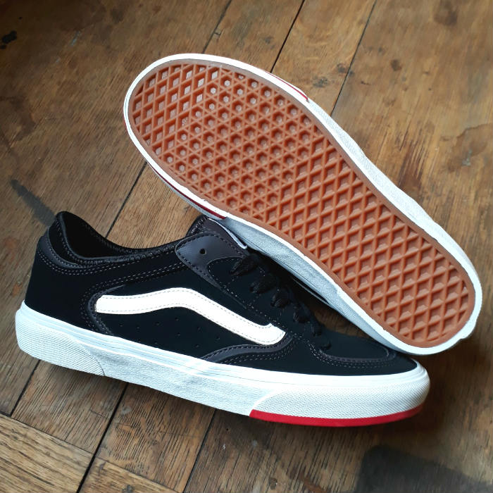 Vans Rowley Classic Shoes 66 99 19 Black Red