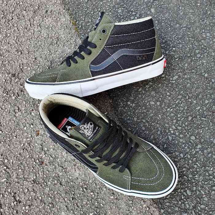 Vans - Skate Grosso Mid Shoes - Forest/Night