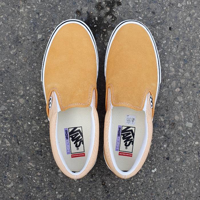 Vans Skate Slip On Shoes Honey/Peach