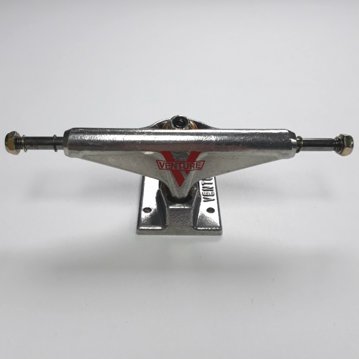 Venture Trucks 5.25 High / Low Skateboard Trucks Raw
