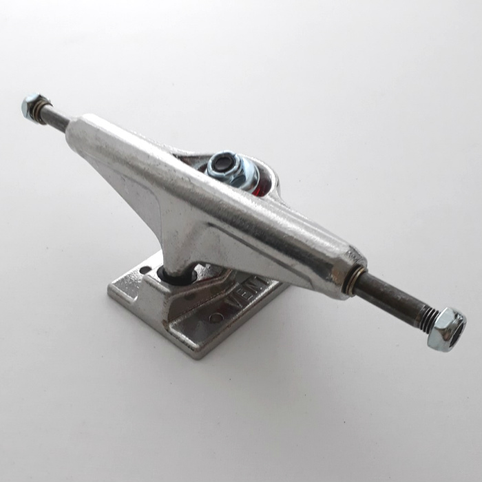 Venture Trucks - 5.25 High / Low - Skateboard Trucks - Raw