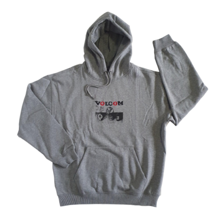 Volcom - Seth Conboy - Pullover Hooded Sweatshirt - Heather Grey