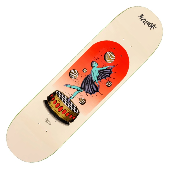 Welcome Skateboards - Dancer on Popcicle - Skateboard Deck 8.50