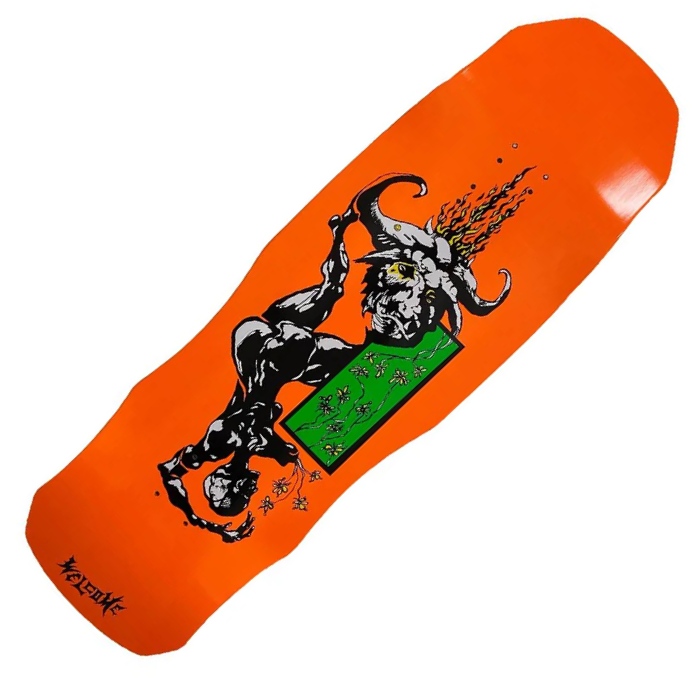 Welcome Skateboards - Horny on Dark Lord - Shaped Skateboard Deck 9.75